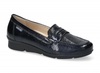 chaussure mephisto mocassins diva bleu nuit